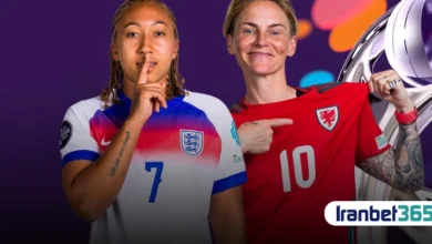 تیم ملی فوتبال زنان انگلیس و ولز پیش از بازی یورو ۲۰۲۵