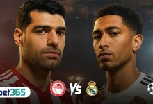 پیش‌بینی فوتبال المپیاکوس و رئال مادرید در لیگ قهرمانان اروپا