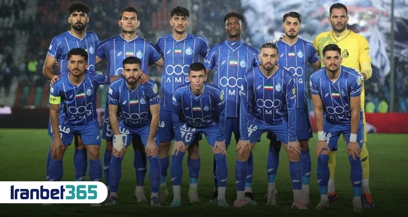 ترکیب تیم استقلال تهران در لیگ برتر فوتبال ایران