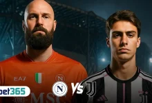 پیش‌بینی بازی ناپولی مقابل یوونتوس در سری آ ۲۰۲۵