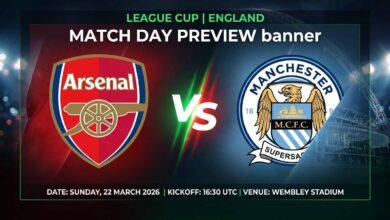 Ù¾ÙˆØ³ØªØ± Ø¨Ø§Ø²ÛŒ آرسنال Ù…Ù‚Ø§Ø¨Ù„ منچسترسیتی Ø¯Ø± لیگ کاپ