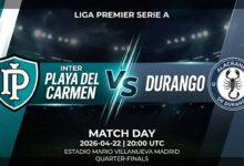 Ù¾ÙˆØ³ØªØ± Ø¨Ø§Ø²ÛŒ اینتر پلایا دل کارمن Ù…Ù‚Ø§Ø¨Ù„ دورانگو Ø¯Ø± لیگا پریمیر سری آ