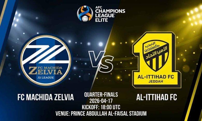 Ù¾ÙˆØ³ØªØ± Ø¨Ø§Ø²ÛŒ ماچیدا زلویا Ù…Ù‚Ø§Ø¨Ù„ الاتحاد عربستان Ø¯Ø± لیگ قهرمانان آسیا نخبگان