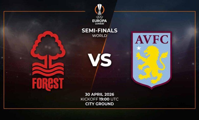 Ù¾ÙˆØ³ØªØ± Ø¨Ø§Ø²ÛŒ ناتینگهام فارست Ù…Ù‚Ø§Ø¨Ù„ آستون ویلا Ø¯Ø± لیگ اروپا