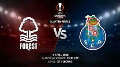 Ù¾ÙˆØ³ØªØ± Ø¨Ø§Ø²ÛŒ ناتینگهام فارست Ù…Ù‚Ø§Ø¨Ù„ پورتو Ø¯Ø± لیگ اروپا