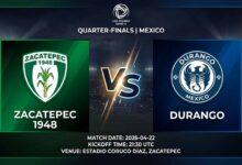 Ù¾ÙˆØ³ØªØ± Ø¨Ø§Ø²ÛŒ زاکاتپک ۱۹۴۸ Ù…Ù‚Ø§Ø¨Ù„ دورانگو Ø¯Ø± لیگ پرمیر سری آ