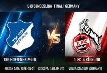 Ù¾ÙˆØ³ØªØ± Ø¨Ø§Ø²ÛŒ هوفنهایم U19 Ù…Ù‚Ø§Ø¨Ù„ کلن U19 Ø¯Ø± بوندسلیگا U19