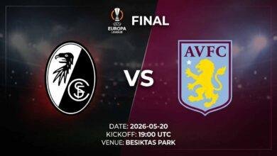 Ù¾ÙˆØ³ØªØ± Ø¨Ø§Ø²ÛŒ اس‌سی ÙØ±Ø¨ÙˆØ±Ú¯ Ù…Ù‚Ø§Ø¨Ù„ استون ویللا Ø¯Ø± UEFA Europa Ù„ÛŒÚ¯