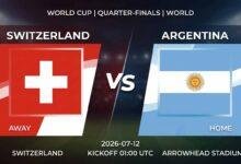 آرژانتین سوئیس جام جهانی ۲۰۲۶